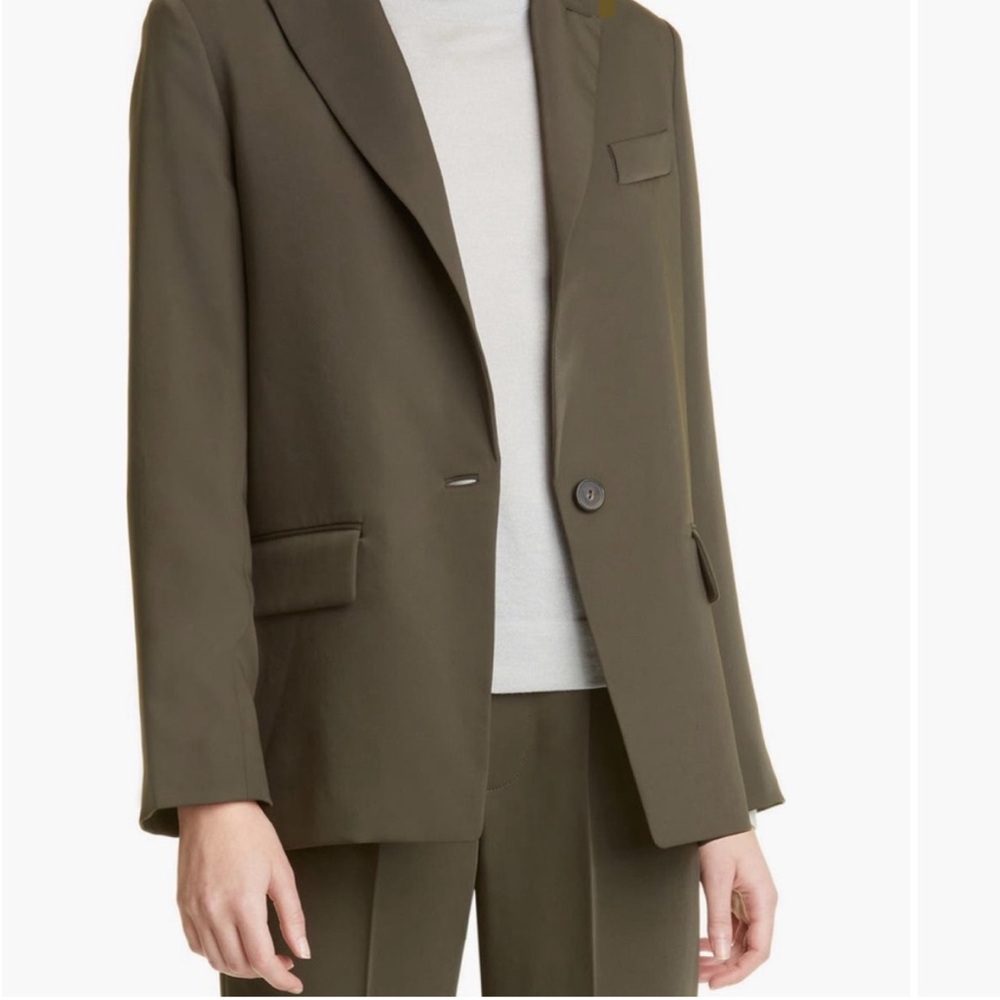 NWT Vince Boyfriend Blazer - Deep Laurel Olive Green